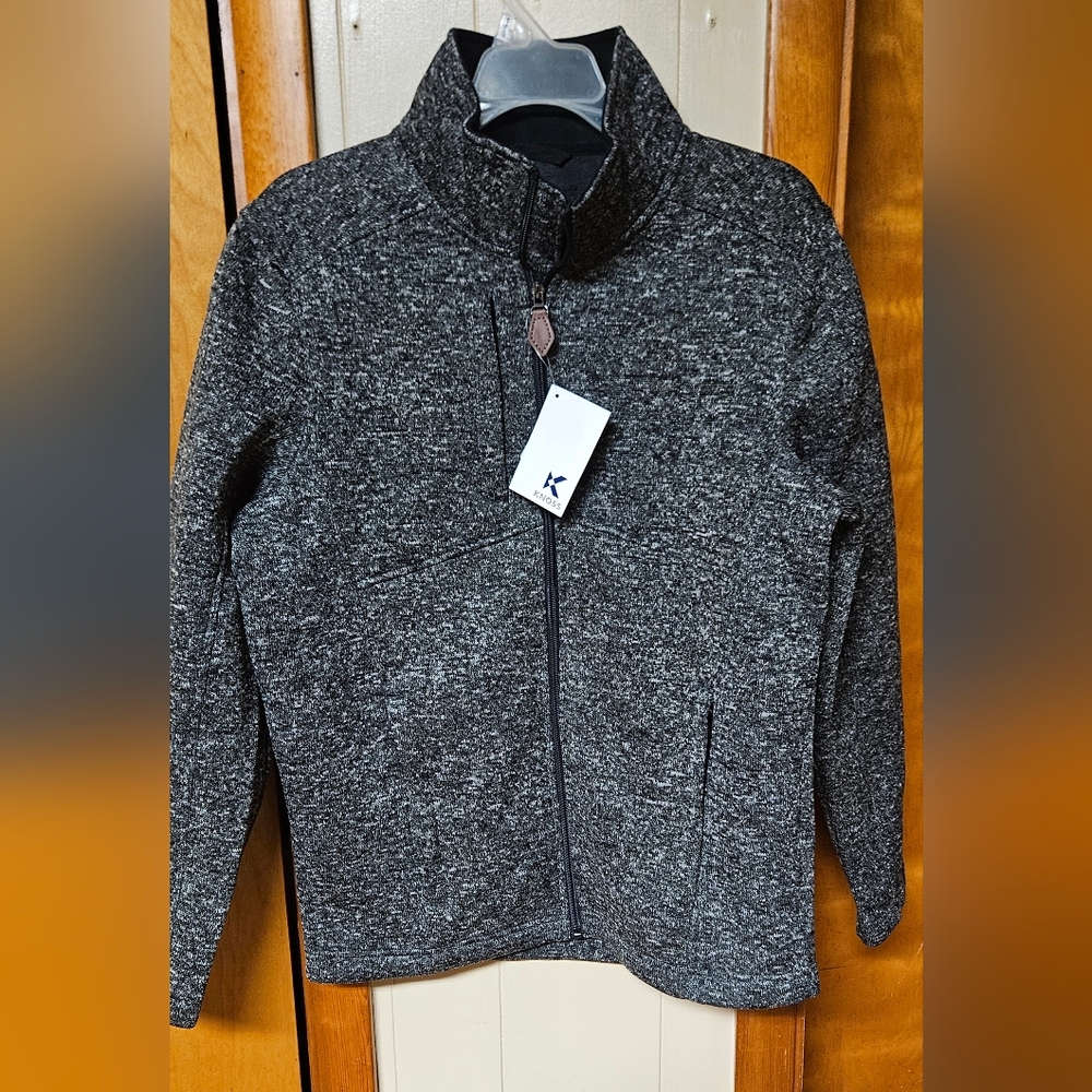 Men's Knoss Black Performance Jacket